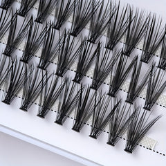 3 Rows 60 Cluster Lashes 3D Self Grafting False Eyelashes