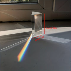 Crystal Triple Triangular Prism Gift Box