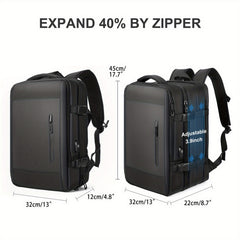 Men's Casual Adjustable Large Capacity Backpack