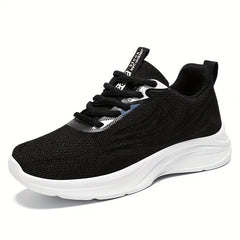 Women's Knit Sports Shoes Breathable Low Top Running Casual Gym Tennis Sneakers