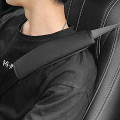 2pcs Car Seat Belt Shoulder Cover Soft Extended All Seasons