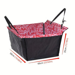 Waterproof Dog Car Seat Cover for Back Seat