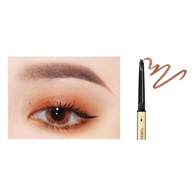 Coffee Brown Eyebrow Pen Matte Finish Fine Nib Bronzing