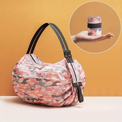 Spacious Nylon Shoulder Bag for Women - Eco Friendly and Stylish