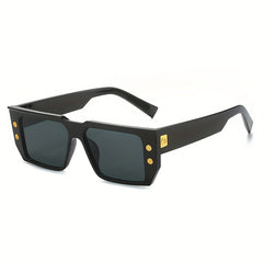 Men's Retro Square Sunglasses