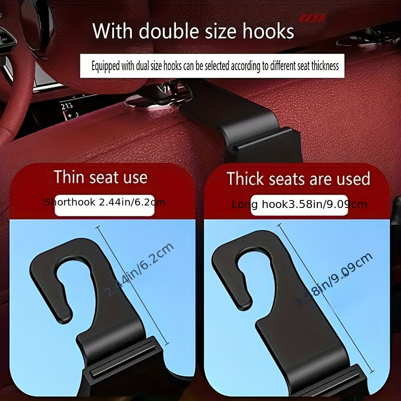 Car Water Cup Holder Seat Back Storage Box Hook Car Decor Car Storage