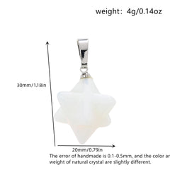1pc Natural Crystal Pendant Amethyst Lapis Lazuli for Jewelry DIY