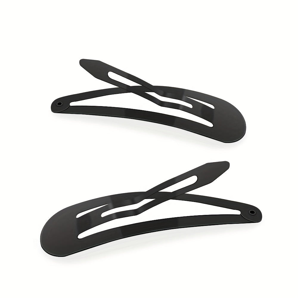 40Pack Metal Snap Hair Clips for Women Girls Kids Teens Toddlers