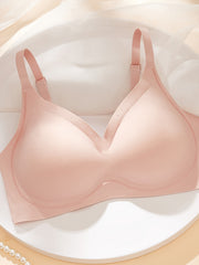 Seamless Wireless Bras Comfortable Skin-friendly Support Intimates Lingerie