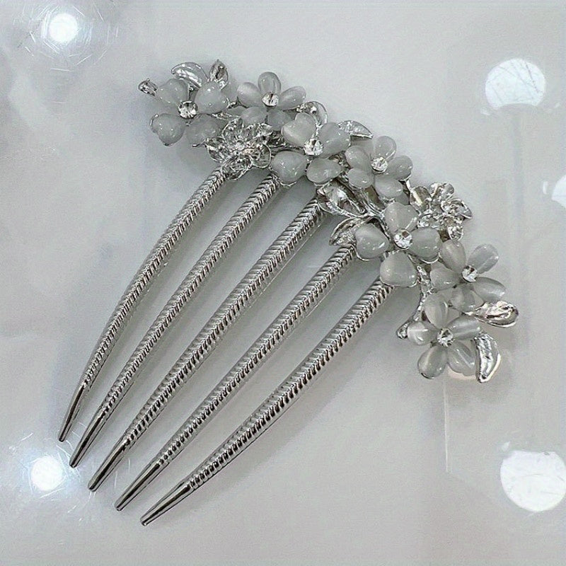 Opal Hairpin Wedding Bridal Hair Accessories for Women