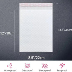 25 Pack Bubble Mailers Self Seal Padded Envelopes Waterproof Bags