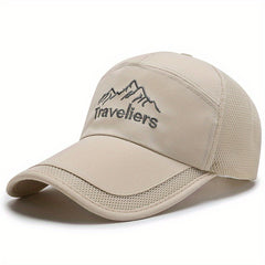 Men's Outdoor Sunshade Peaked Cap Quick Dry Baseball Cap