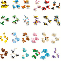Forest Animals & Insects Assembly Models