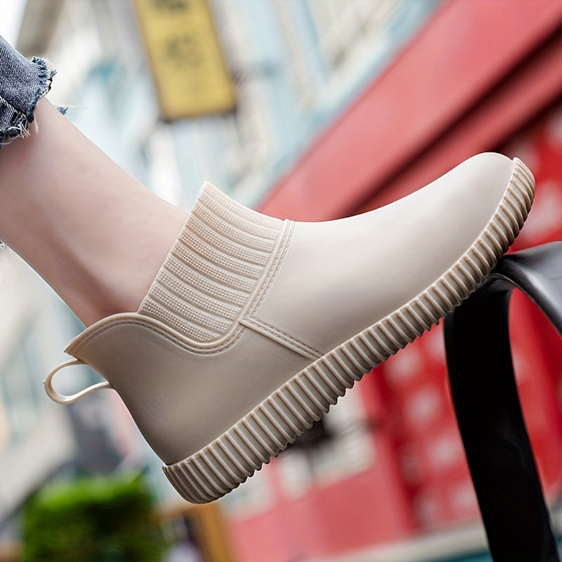 Women's Non-Slip Rubber Rain Boots Waterproof Water Boots
