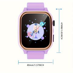 Kids Smartwatch with 16 Games, Alarm, Camera, Music Player, Pedometer & Flashlig