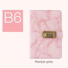 Vintage B6 Lock Diary for Girls and Women