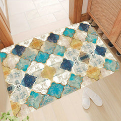 Scandinavian Gradient Geometric Rug 0.39in Thick