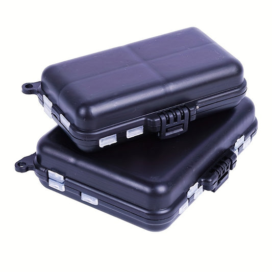 Waterproof Fishing Tackle Storage Box 9 Compartments Durable Outdoor Tool Box