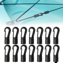 Bungee Shock Cord Hook 10-20pcs Rope Terminal Ends S Open E