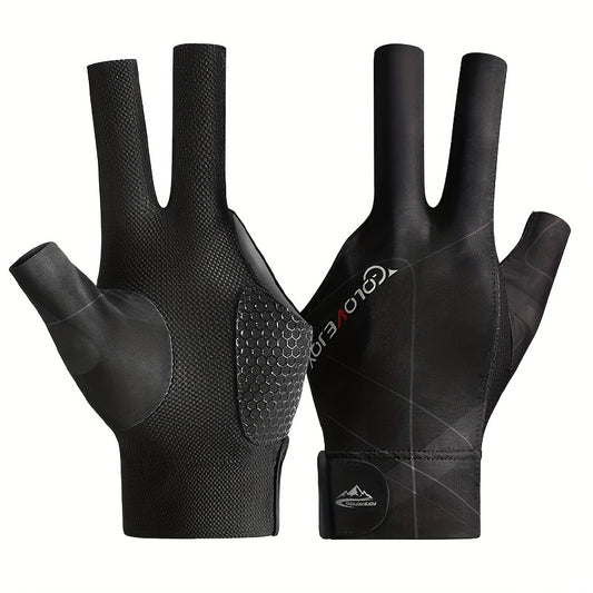 Competition Ready Billiard Gloves Lightweight Breathable Non Slip
