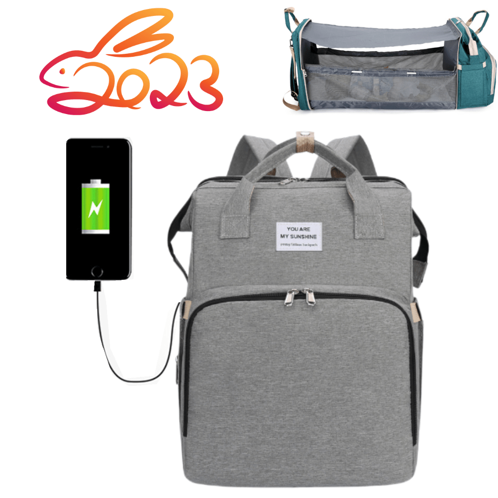 Foldable Baby Bed Mummy Bag Large Capacity