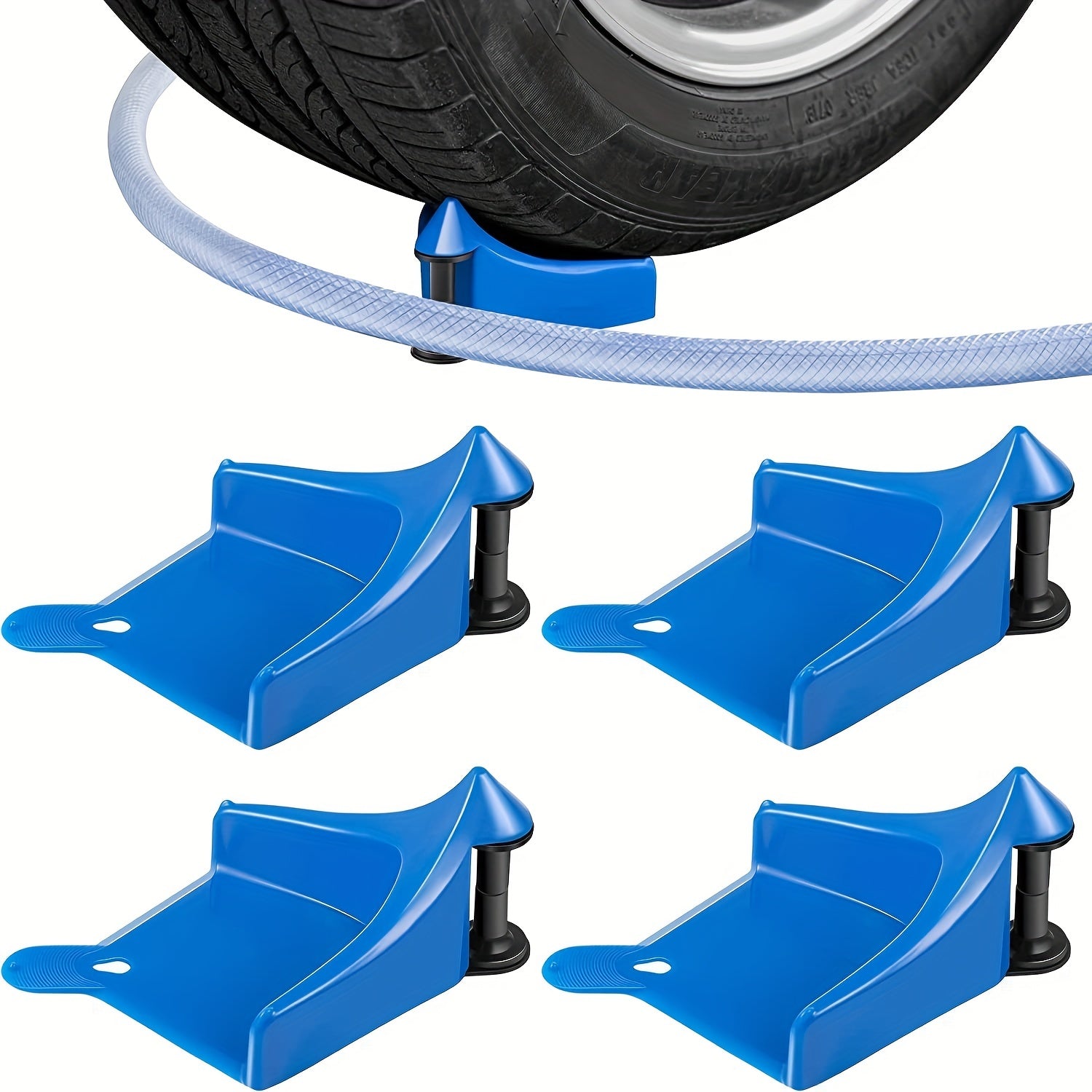 Car Hose Roller Tire Hose Guide for Car Washing Detailing