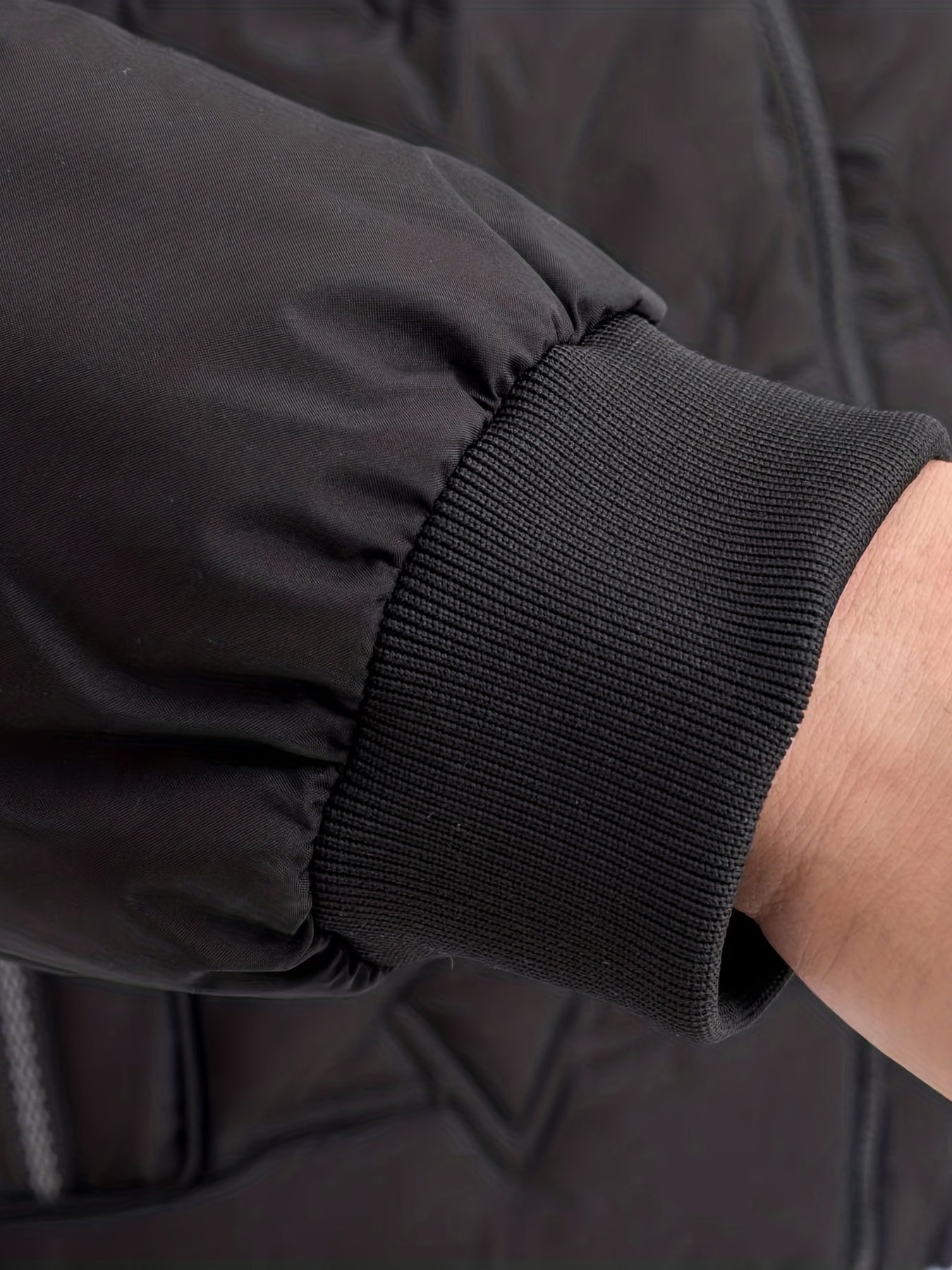 Men's Warm Zipper Pocket Jacket with Fur Collar