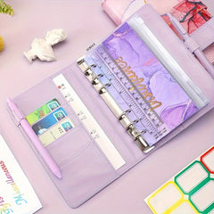 A6 Budget Binder Set with Cash Envelope System