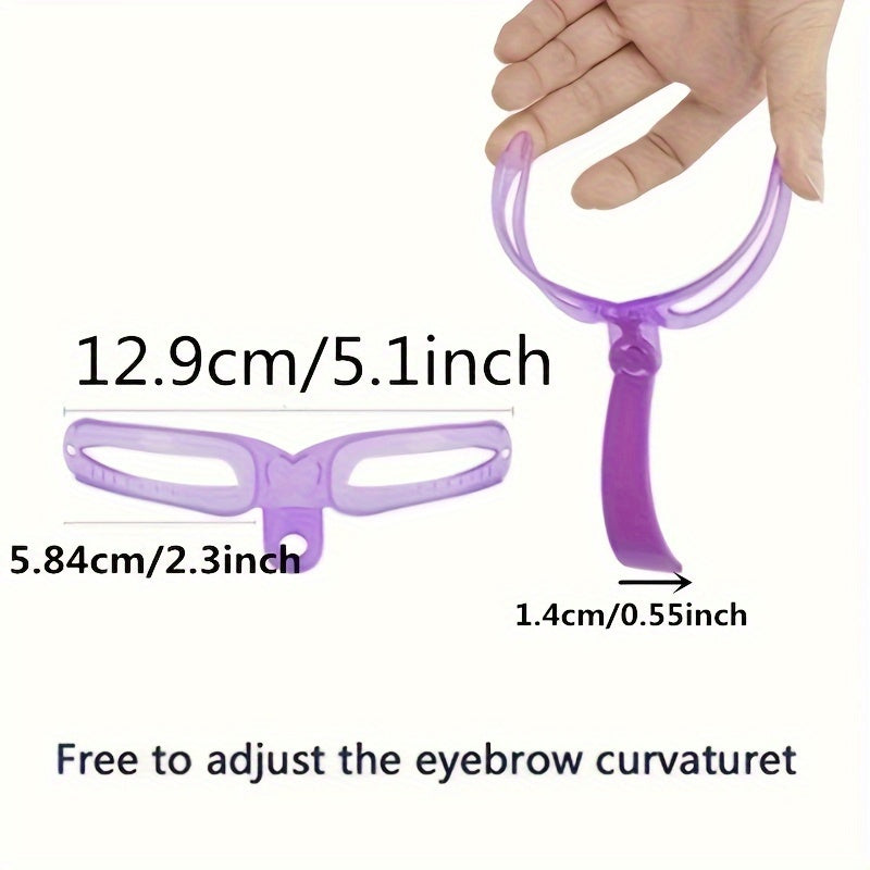 Eyebrow Shaping Template Grooming Card Makeup Tool