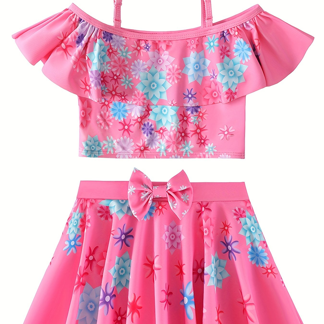 Encanto Magic Full House Swimsuit for Girls - Big Kids