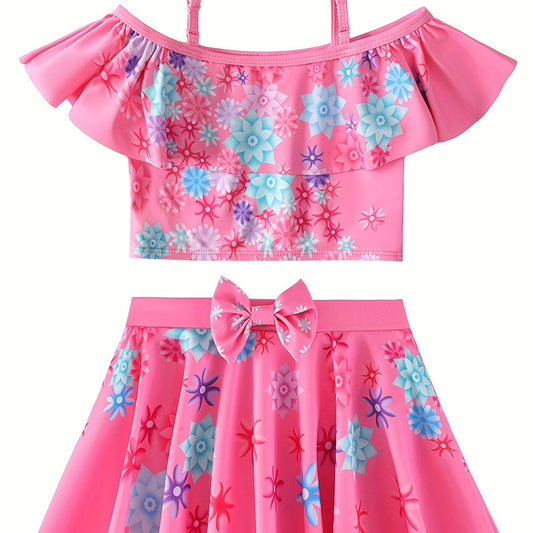 Encanto Magic Full House Swimsuit for Girls - Big Kids