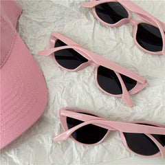 Y2K Cat Eye Sunglasses UV400 Sun Shades Dopamine Glasses