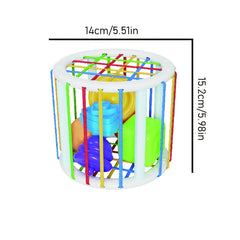 Kids Sensory Shape Classification Building Blocks Cube