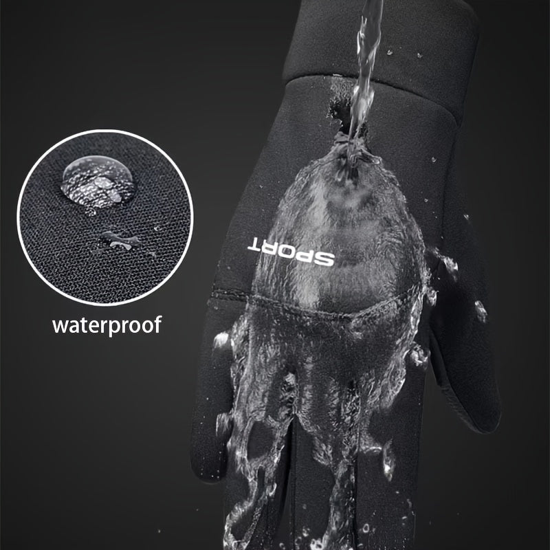 Waterproof Winter Gloves Touch Screen Thermal for Cold Weather