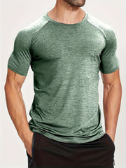 Men's Stretch Quick Dry Fitness T-shirt Summer Gift