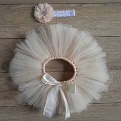 2pcs Baby Girl Tutu Skirt Set Photo Props Newborn Clothes Photography Outfit