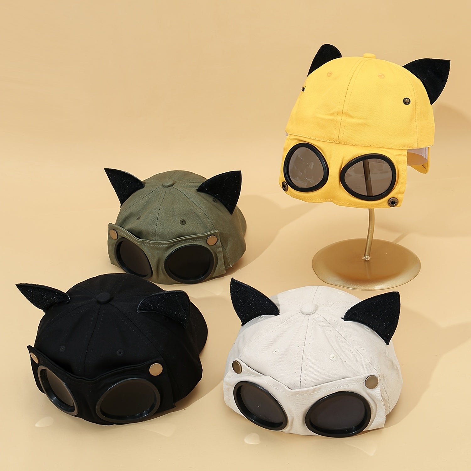 Personality Sunglasses Couple Baseball Cap