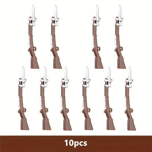 10pcs Assembled Man Weapons Toy Accessories Equipment Parts