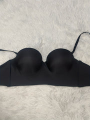 Glossy Thick Cup Everyday Bra Breathable Push Up Intimates Bra