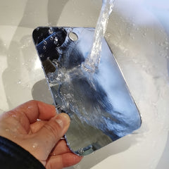 Portable Acrylic Mirror with Suction Cup for Makeup and Travel