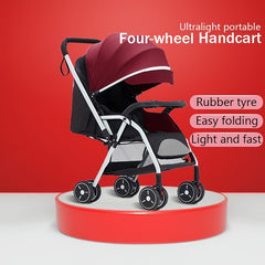 Reversible Seat Infant Stroller with Canopy