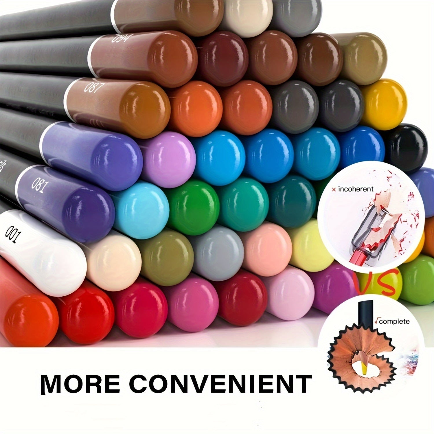 120 Colored Pencils Set in Carrying Case