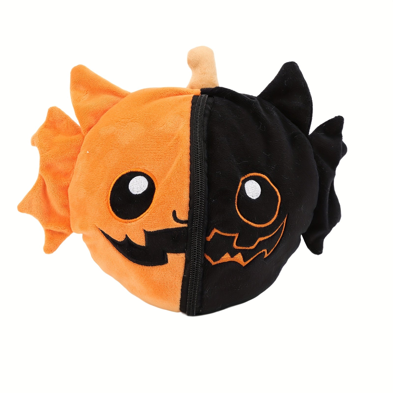 AKKUN Halloween Plush Toy Pumpkin Bat Stuffed Animal Witch Hat Teddy Bear
