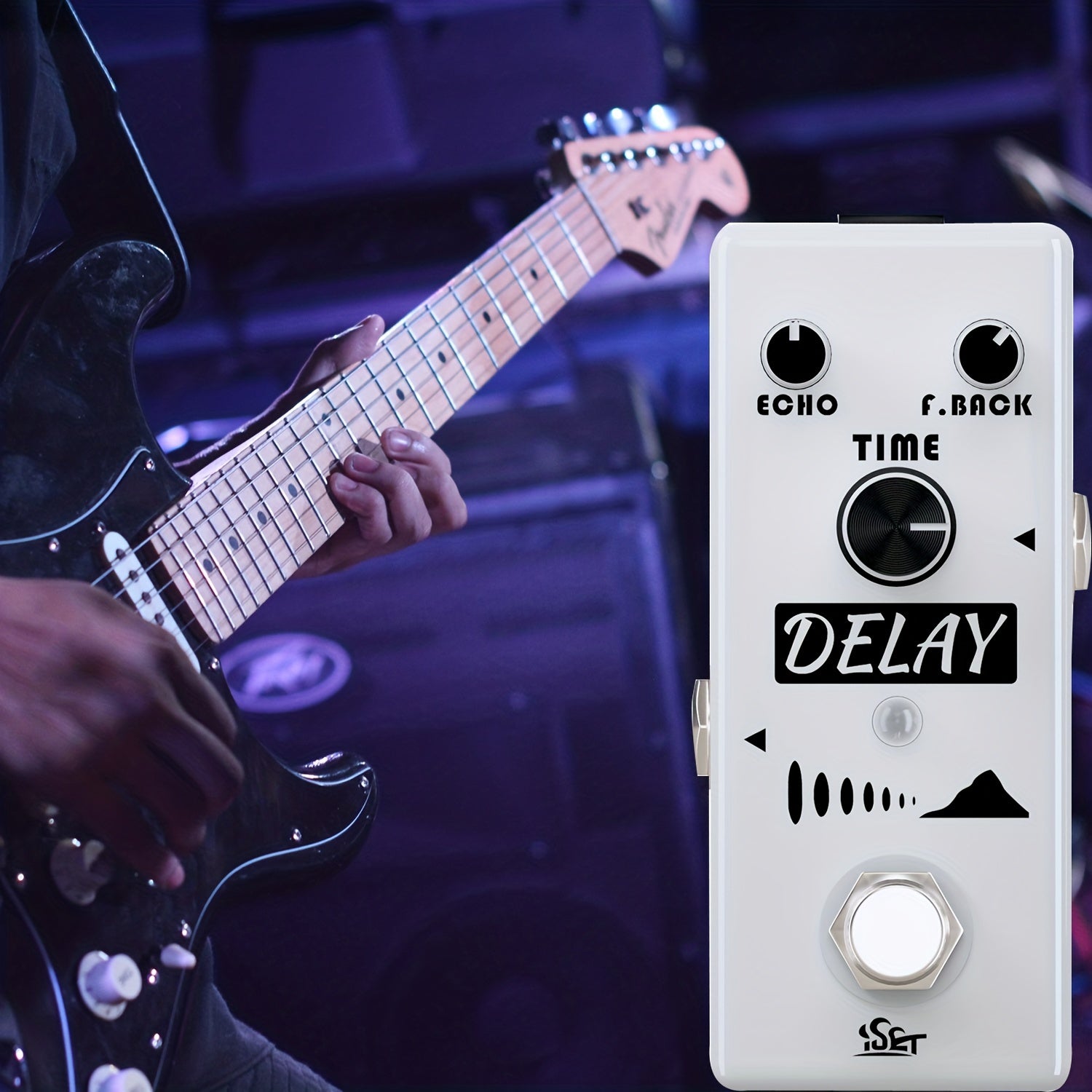 Analog Delay Guitar Pedal True Bypass