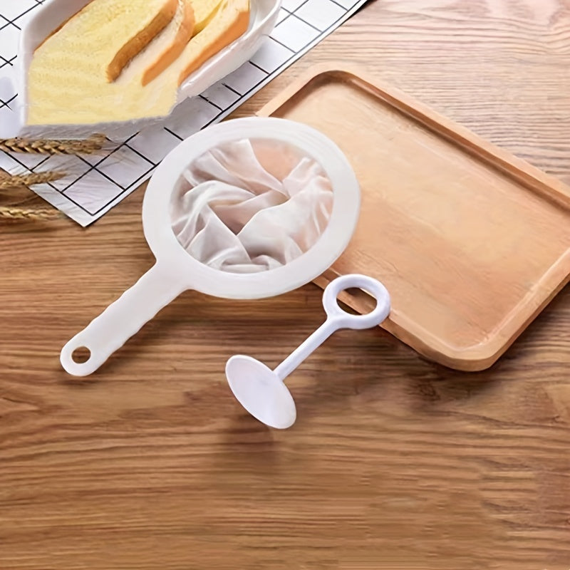 2pcs set Mesh Strainers Plastic Strainer 100 Mesh Strainer Kitchen