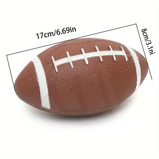 Inflatable Leather Rugby Junior Ball Toy for Students