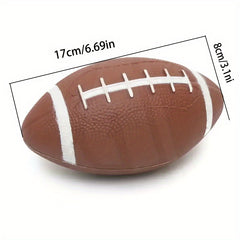 Inflatable Leather Rugby Junior Ball Toy for Students