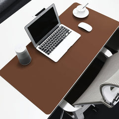 Large Leather Mouse Pad Office Workstation Desk Study Desk Pad