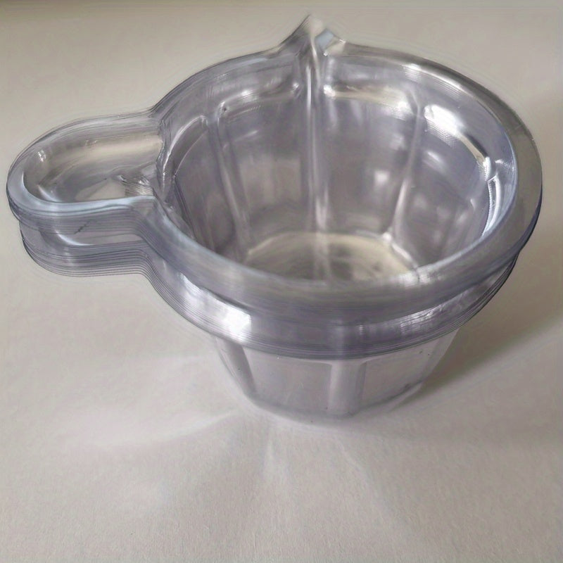 20Pcs 40ml Transparent Drop Glue Cup Plastic Cup Paint Cup Diy Mixing Container