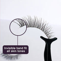 Palm Lashes Natural Look False Eyelashes Short Lashes TS01